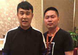 广州高德与明星合影